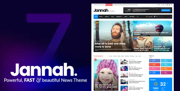 Jannah - Premium Newspaper, Magazine & News WordPress Theme with BuddyPress & bbPress Integration